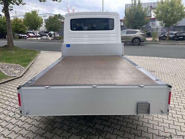 Platforminis furgonas su dviguba kabina MAN TGE 3.140 Doka Pritsche