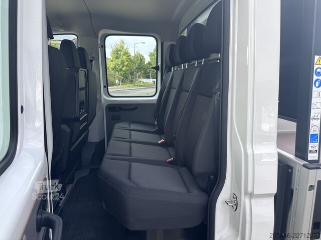 Platforminis sunkvežimis, 7 vietų, su ergonomiška sėdyne MAN TGE 3.140 Doka Pritsche Lang