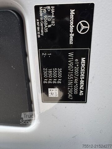 Koffer Mercedes-Benz SPRINTER 514 / Automaat / APK: 1-2027 / NL Van