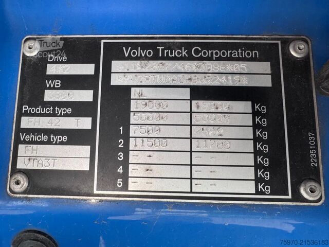 Nebezpečné látky Volvo FH 420 XL ADR+PTO iShift iParkCool