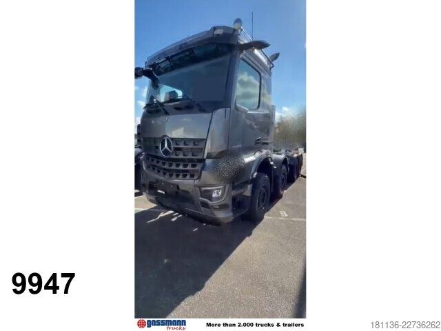 LKW-Fahrgestell Mercedes-Benz Arocs 3253 K 8x4/4, MultimediaCockpit, Navi,