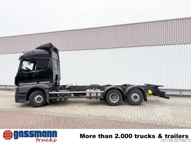 Châssis de camion Mercedes-Benz Actros 2540 L 6x2/4, Retarder, Lenk-/Liftachse