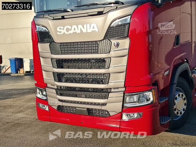 Standaard trekker Scania S460 4X2 Retarder 2xTanks LED Standklima ACC Eu...