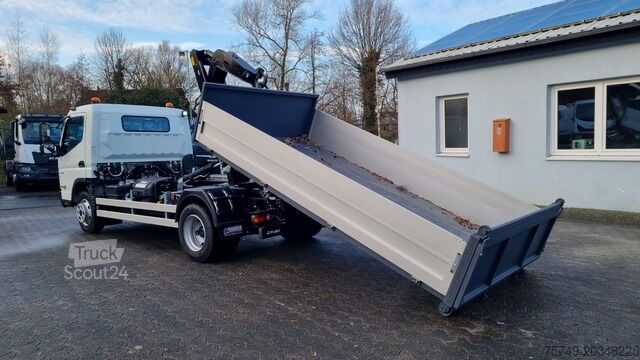 Camion porte-caissons Telehoist Fuso Canter FUSO 9C18 Duonic City Abrollkipper