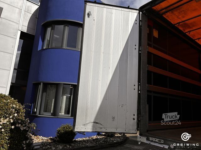 Open semitrailer with tarp SCHMITZ CARGOBULL Curtainsider Standard neue Plane