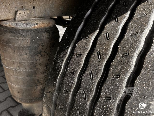 Open semitrailer with tarp SCHMITZ CARGOBULL Curtainsider Standard neue Plane