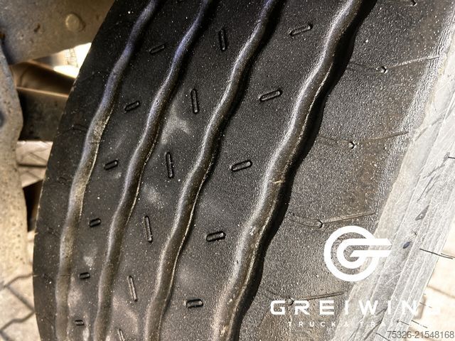 Open semitrailer with tarp SCHMITZ CARGOBULL Curtainsider Standard neue Plane