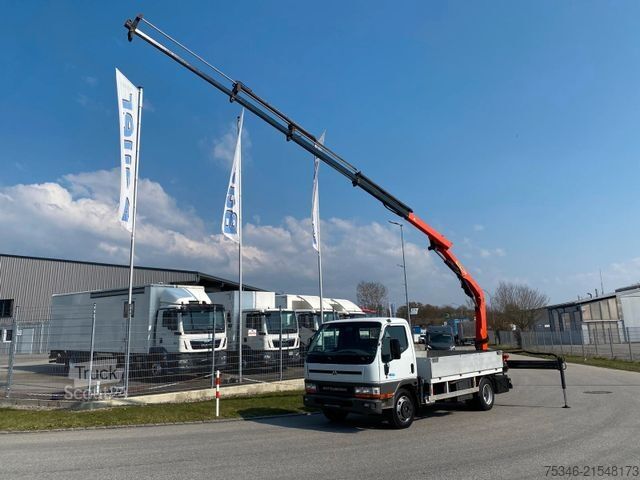 Furgone pick-up MITSUBISHI Canter/Prit./Kran Palfinger 13 m/Funk/NL 2,6 to