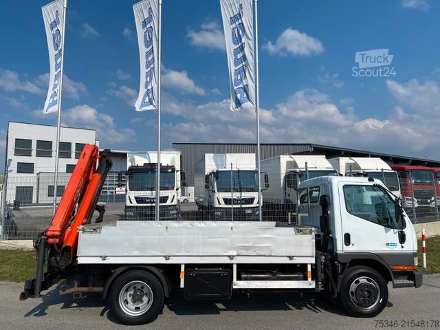 Furgone con gru montata su autocarro MITSUBISHI Canter/Prit./Kran Palfinger 13 m/Funk/NL 2,6 to