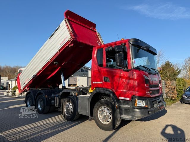 Ανατρεπόμενο φορτηγό SCANIA G410 8x4 XT 3-Seiten-Kipper/Retarder/Klima