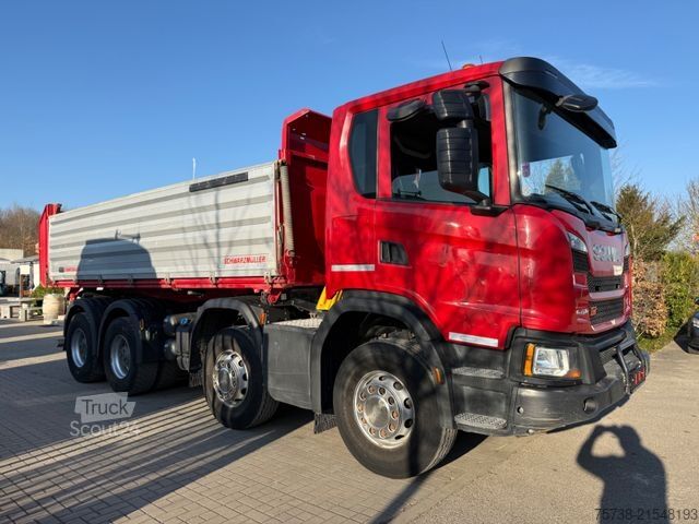 Ανατρεπόμενο φορτηγό SCANIA G410 8x4 XT 3-Seiten-Kipper/Retarder/Klima