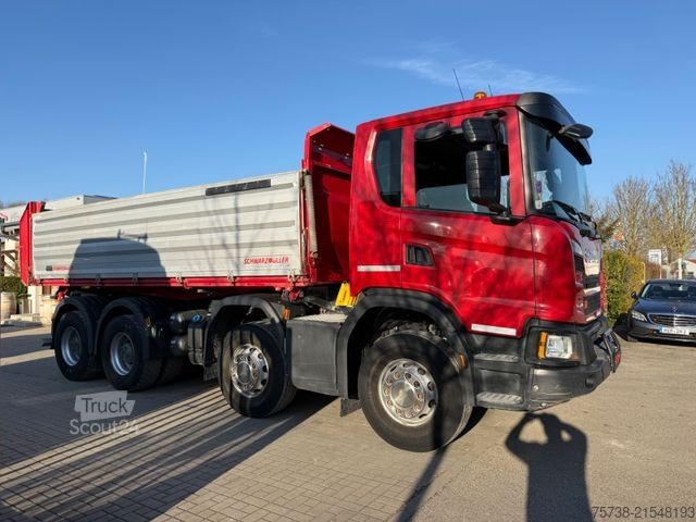 Ανατρεπόμενο φορτηγό SCANIA G410 8x4 XT 3-Seiten-Kipper/Retarder/Klima