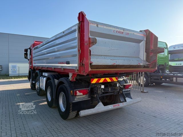 Ανατρεπόμενο φορτηγό SCANIA G410 8x4 XT 3-Seiten-Kipper/Retarder/Klima