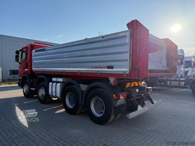 Ανατρεπόμενο φορτηγό SCANIA G410 8x4 XT 3-Seiten-Kipper/Retarder/Klima