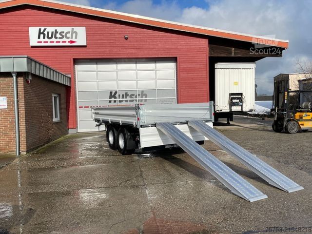 Háromirányú billenő pótkocsi MÜLLER-MITTELTAL KA-TA-R 14,4 Breitreifen, Rampen