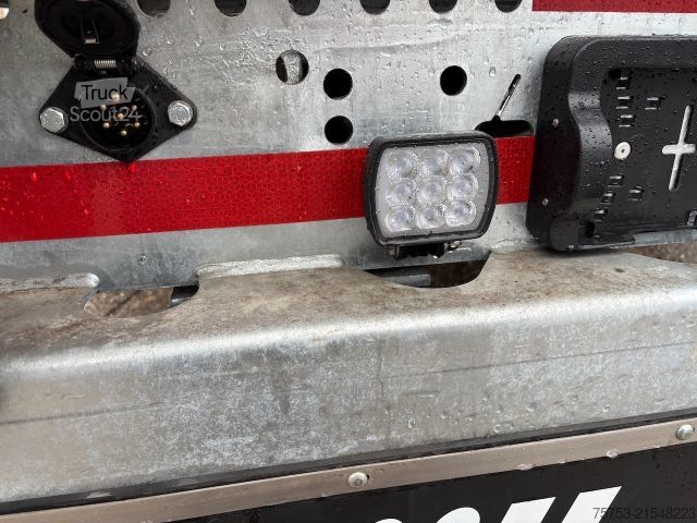 Arbeitsbühne Anhänger MÜLLER-MITTELTAL ETÜ-TA-R 21 Tieflader 7m, luftgefedert, LED