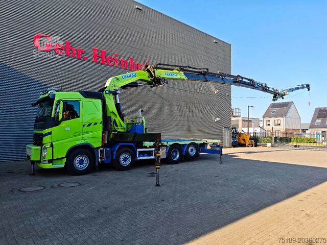 Φορτηγό γερανού Effer Effer 685-6S + Jip 6S 12 x Hydr. Winch Volvo FH...