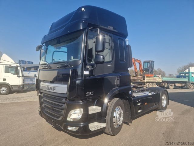 Φορτηγό επικίνδυνων υλικών DAF CF 440 4x2 Space Cab ACC ADR Tankwagenhydraulik