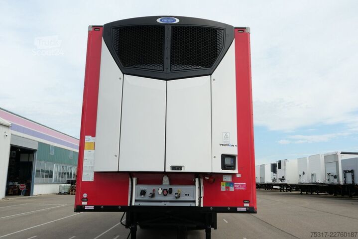 Semirimorchio frigorifero SCHMITZ CARGOBULL SKO 18 /CITY/LBW 2000 kg /CARRIER HE 19/LENKACHS