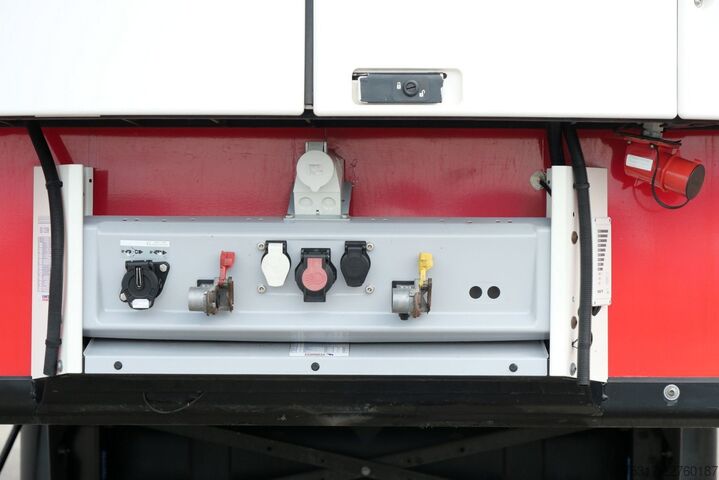 Semirimorchio frigorifero SCHMITZ CARGOBULL SKO 18 /CITY/LBW 2000 kg /CARRIER HE 19/LENKACHS