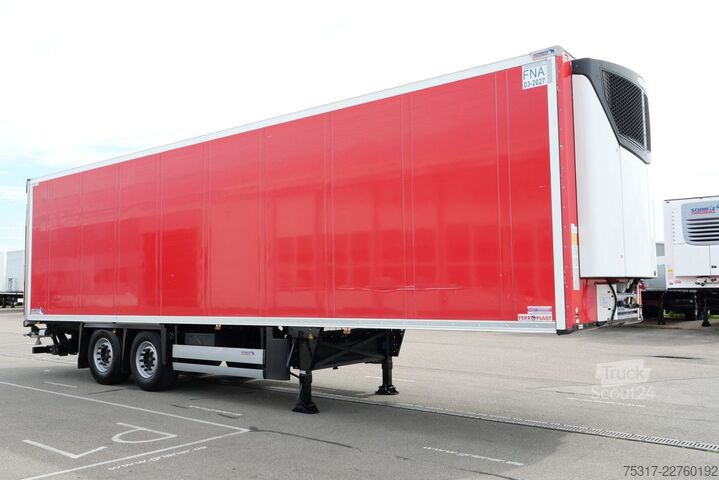 Semirimorchio frigorifero SCHMITZ CARGOBULL SKO 18 /CITY/LBW 2000 kg /CARRIER HE 19/LENKACHS