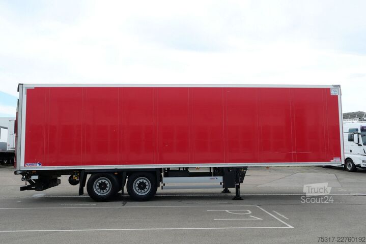 Semirimorchio frigorifero SCHMITZ CARGOBULL SKO 18 /CITY/LBW 2000 kg /CARRIER HE 19/LENKACHS