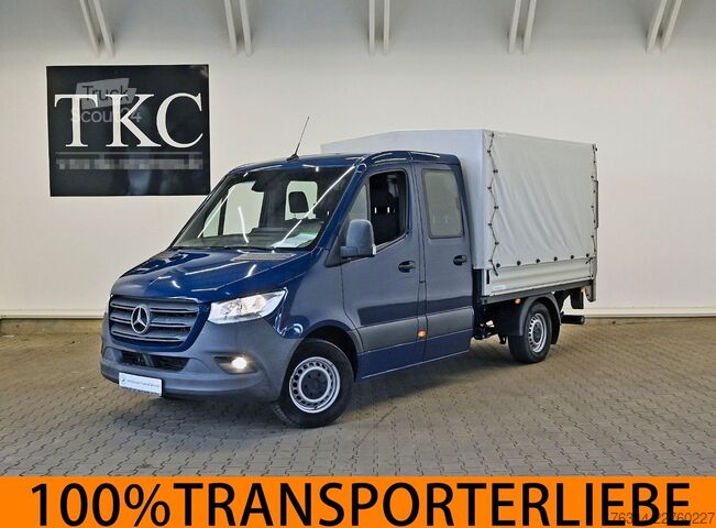 Pick-up bestelwagen MERCEDES-BENZ Sprinter 314 Doka Ladebordwand Pritsche AHK A/C