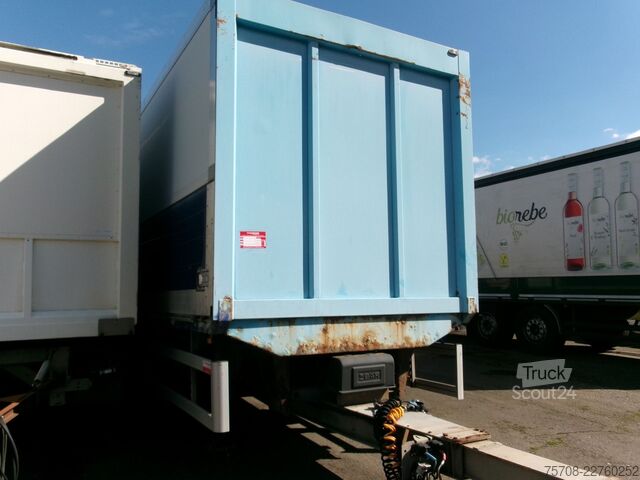 Тентованный прицеп ORTEN Tandem Schwenkwand*7,7m*2to LBW*SAF*zertifiziert