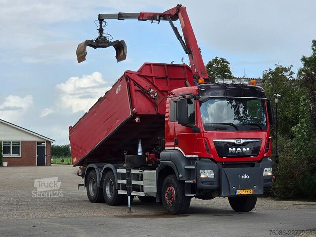 Wywrotka 3-stronna MAN TGS 420 !!6X6!! Z-KRAAN KIPPER NL TRUCK TOP!!