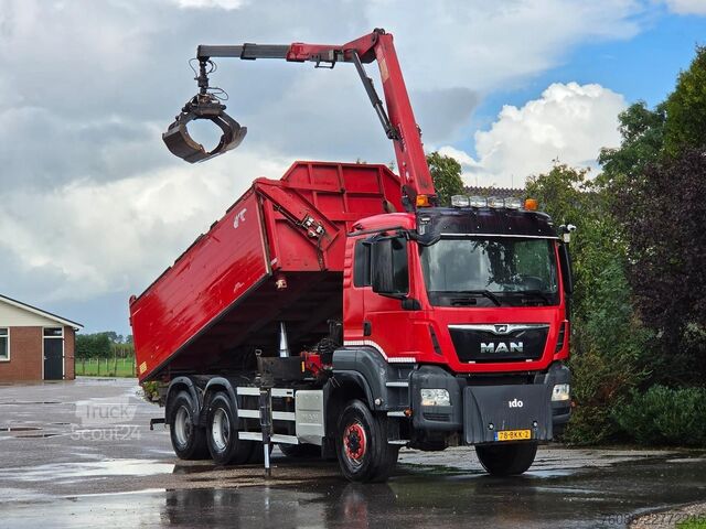 Wywrotka 3-stronna MAN TGS 420 !!6X6!! Z-KRAAN KIPPER NL TRUCK TOP!!