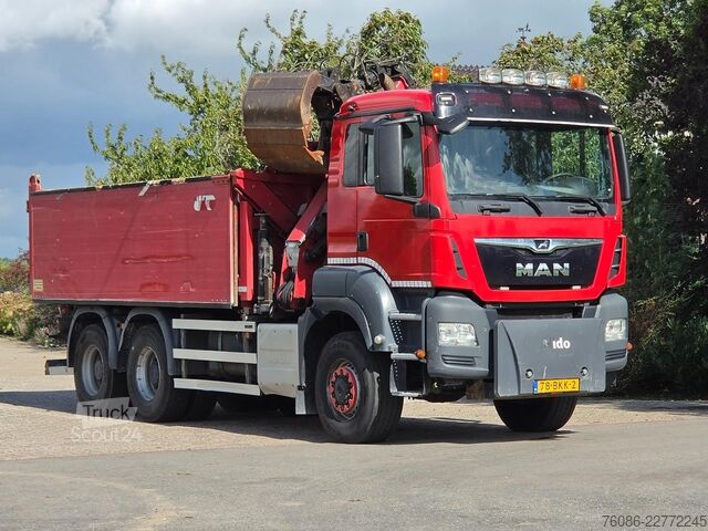 Wywrotka 3-stronna MAN TGS 420 !!6X6!! Z-KRAAN KIPPER NL TRUCK TOP!!
