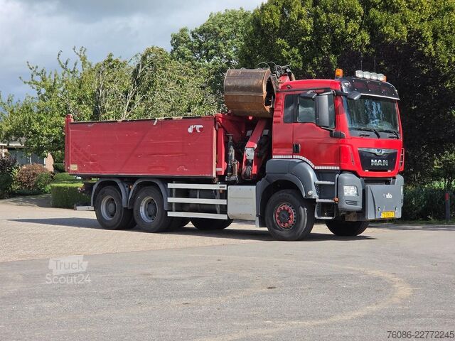 Wywrotka 3-stronna MAN TGS 420 !!6X6!! Z-KRAAN KIPPER NL TRUCK TOP!!