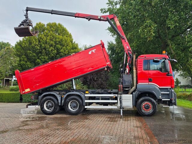 Wywrotka 3-stronna MAN TGS 420 !!6X6!! Z-KRAAN KIPPER NL TRUCK TOP!!