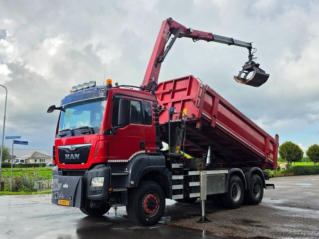 Wywrotka 3-stronna MAN TGS 420 !!6X6!! Z-KRAAN KIPPER NL TRUCK TOP!!