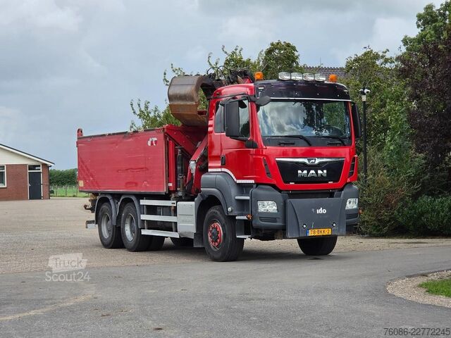 Wywrotka 3-stronna MAN TGS 420 !!6X6!! Z-KRAAN KIPPER NL TRUCK TOP!!