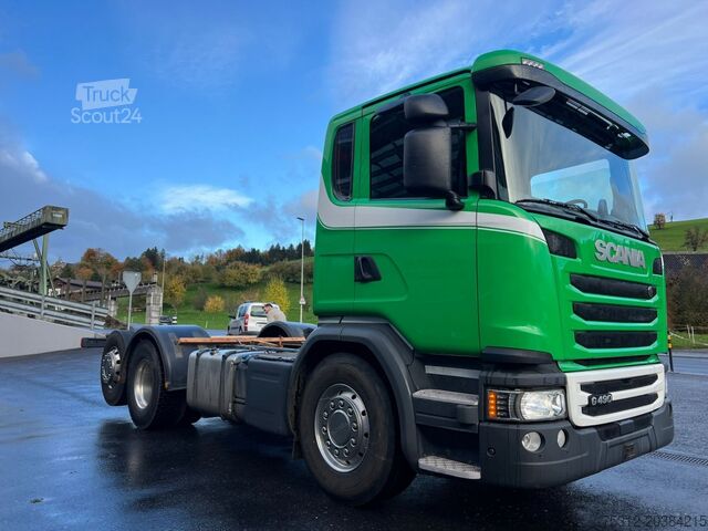 Шасі вантажівки Scania G490  E6 Retarder Lift Lenk AHK Alufelgen Kamera