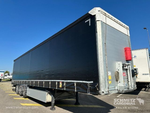 Open semitrailer with tarp Schmitz Cargobull Semitrailer Curtainsider Standard