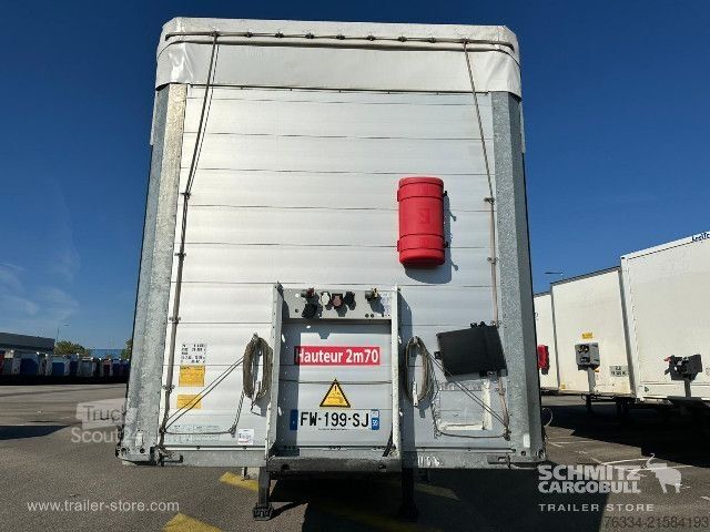 Open semitrailer with tarp Schmitz Cargobull Semitrailer Curtainsider Standard