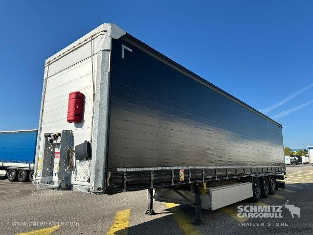Open semitrailer with tarp Schmitz Cargobull Semitrailer Curtainsider Standard