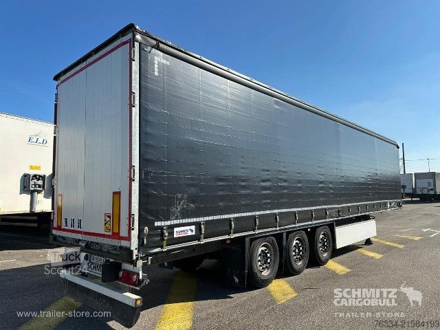 Open semitrailer with tarp Schmitz Cargobull Semitrailer Curtainsider Standard