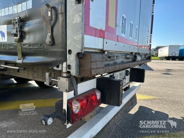 Open semitrailer with tarp Schmitz Cargobull Semitrailer Curtainsider Standard