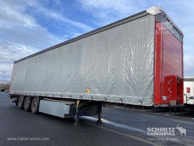 Open semitrailer with tarp Schmitz Cargobull Semitrailer Curtainsider Standard