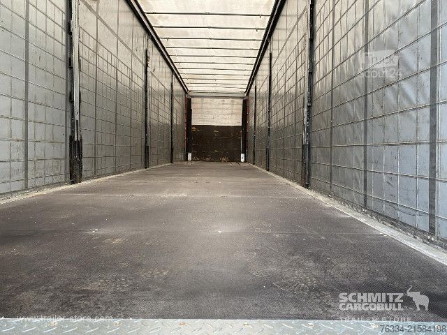 Open semitrailer with tarp Schmitz Cargobull Semitrailer Curtainsider Standard