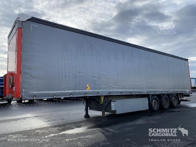 Open semitrailer with tarp Schmitz Cargobull Semitrailer Curtainsider Standard