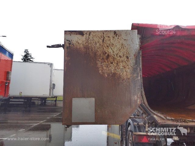 Sklopný návěs Schmitz Cargobull Semitrailer Tipper Steel half pipe body 26m³