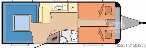 Karavan Hobby Prestige 620 CL Backofen Fußbodenerwärmung