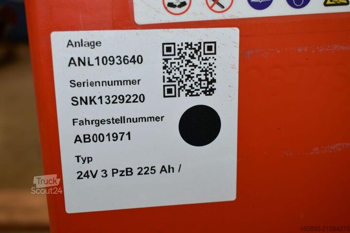 Forklift battery GRUMA 24 Volt 3 PzB 225 Ah