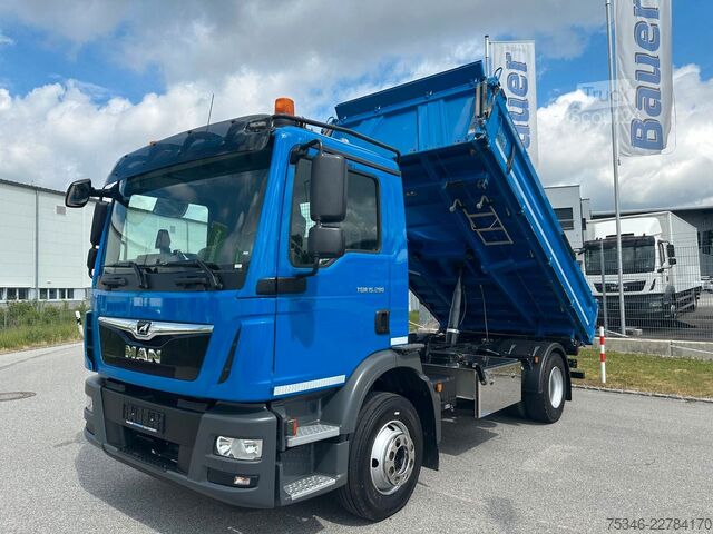 Kiper kamion MAN TGM 15.290/Kipper/4x2/NL7,7To/AHK/Nur 61 tkm/Top