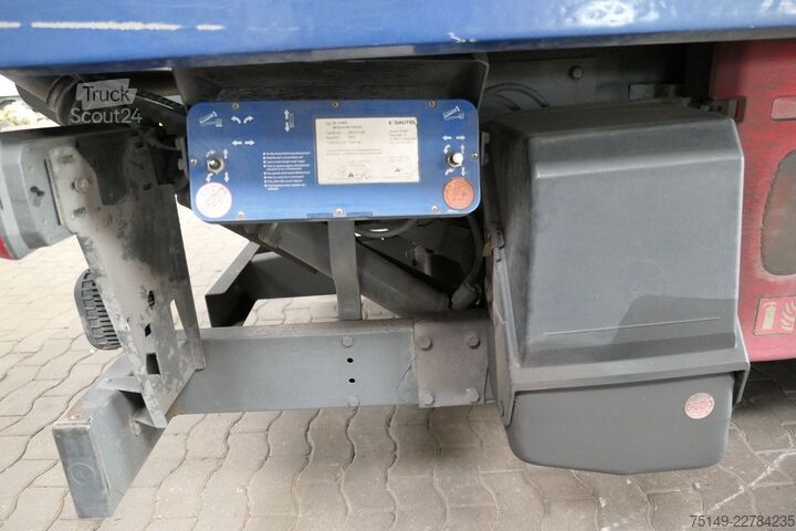 شاحنة بمسطحة ومشمع MERCEDES-BENZ 1224 L Atego 4x2, AHK, LBW, 7.200mm lang