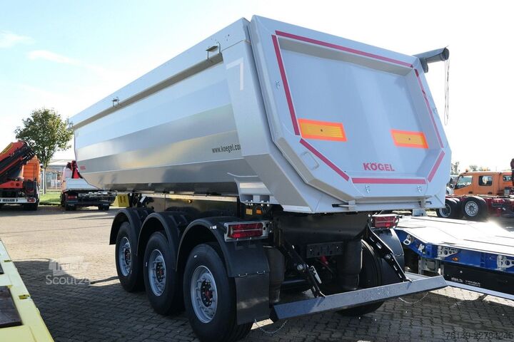 Kippers oplegger KÖGEL SKM 24P, Stahl, 29m³, Luft-Lift, SAF, SmartBoard